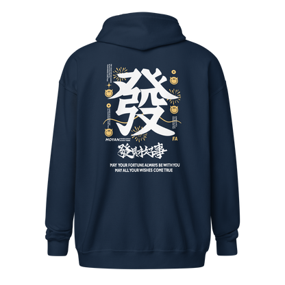 SWEAT ZIP GOOD LUCK
